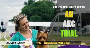 Who's Invited to the Judge's Dinner at AKC Trials?