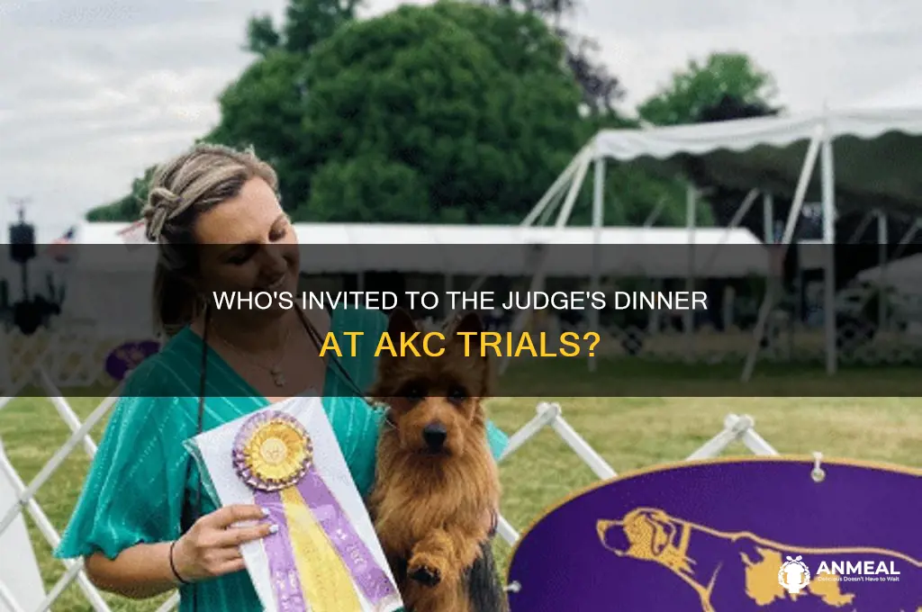 who attends the judge