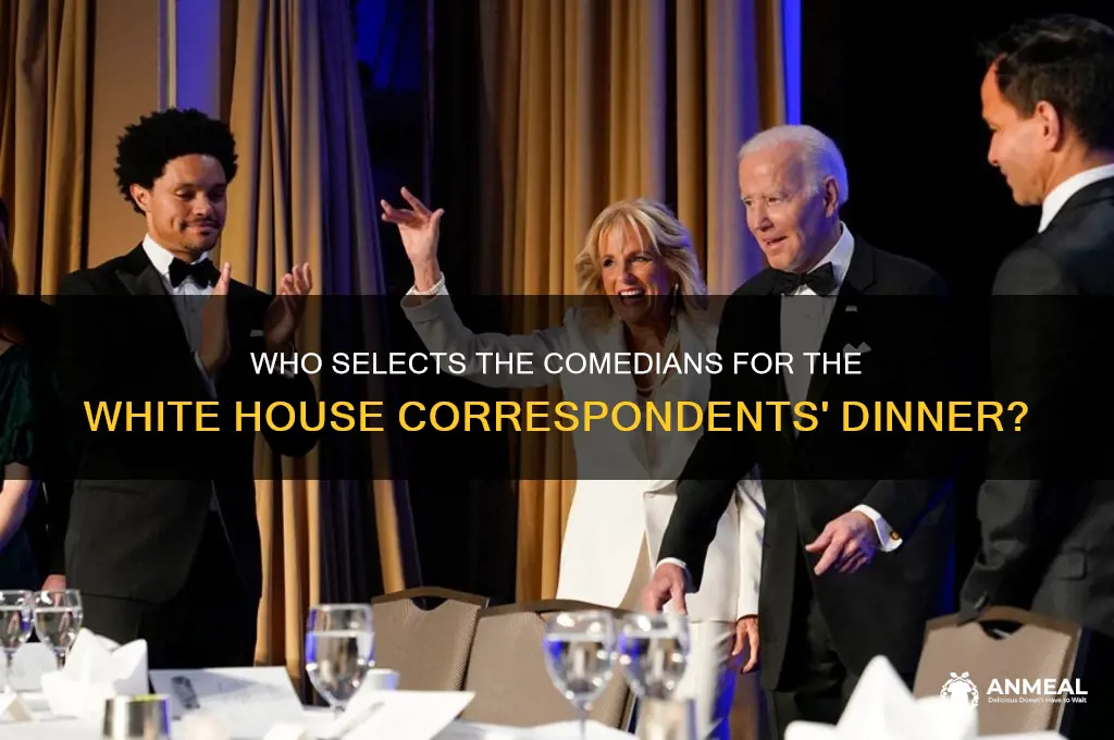 who books comedians at correspondents dinner