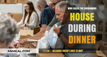 Unexpected Dinner Disruption: Who Calls the Buchanans During Mealtime?