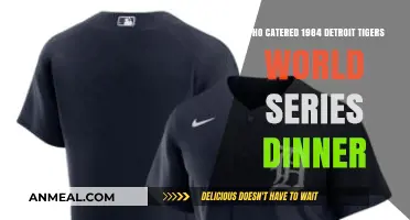 Detroit Tigers' 1984 World Series Victory Dinner Caterer Revealed