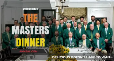 Who Decides the Masters Champions Dinner Menu and Why?