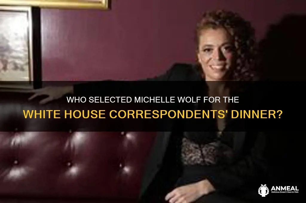 who chose micelle wolf for the white house correspondents dinner