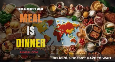 Who Decides What's Dinner? Exploring Meal Classification and Cultural Norms