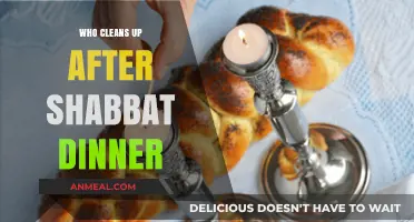 Post-Shabbat Cleanup: Who Handles the Mess After Dinner?