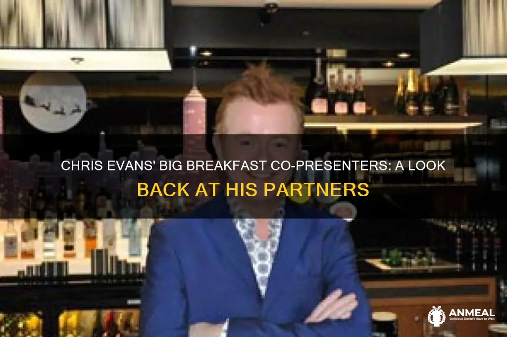 who did chris evans presenter big breakfast with