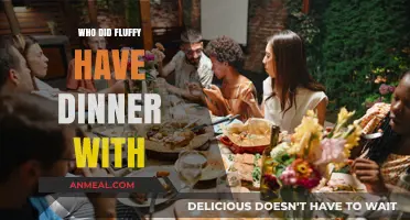 Who Joined Fluffy for Dinner? Unveiling the Mystery Guest