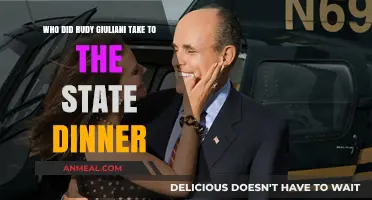 Rudy Giuliani's State Dinner Guest: Unveiling the Mystery Companion