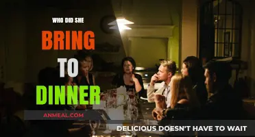 Who Did She Bring to Dinner? Unveiling the Mystery Guest