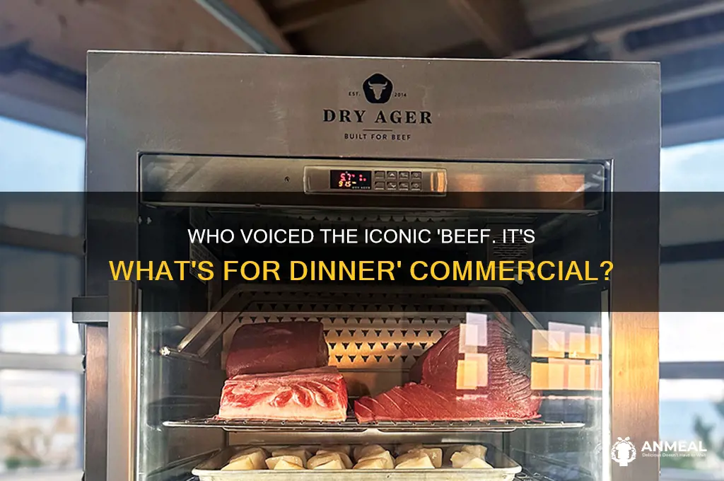 who did the beef it what for dinner commercial
