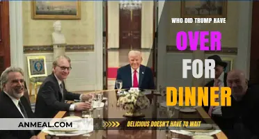 Trump's Dinner Guests: Unveiling the Controversial White House Invitations
