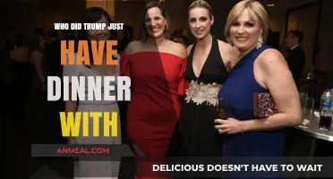 Trump's Recent Dinner Companion: Who Joined the Former President?