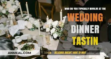Key Guests to Include in Your Wedding Dinner Tasting Experience