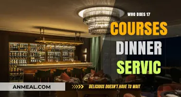 Exploring the Art of 17-Course Dinner Service: Who Masters It?