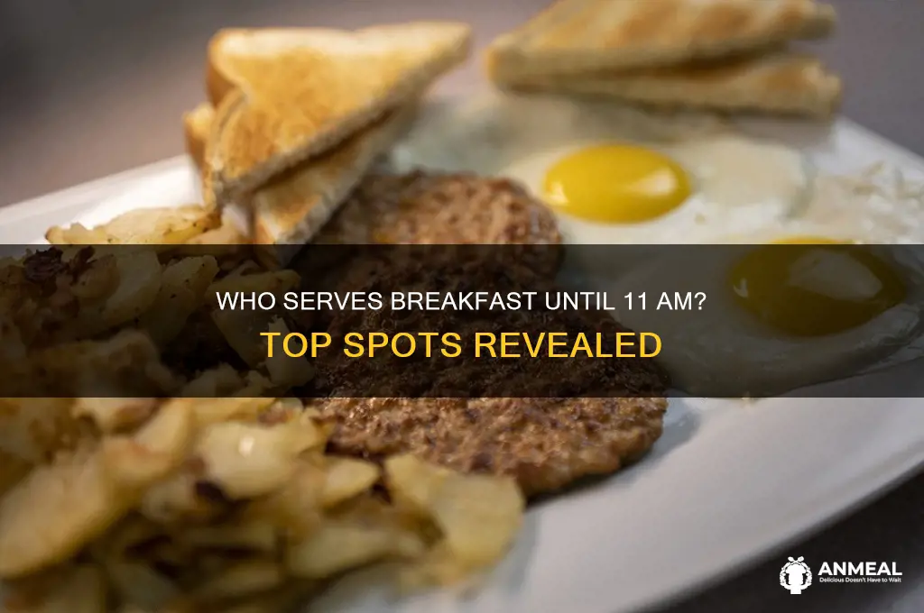 who does breakfast till 11