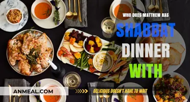 Matthew's Shabbat Dinner Companions: Unveiling His Weekly Gathering Guests