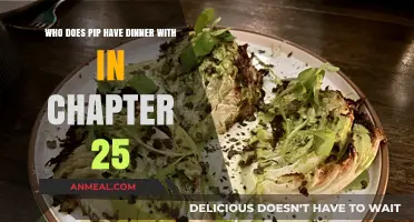 Pip's Unexpected Dinner Companion in Chapter 25 of Great Expectations