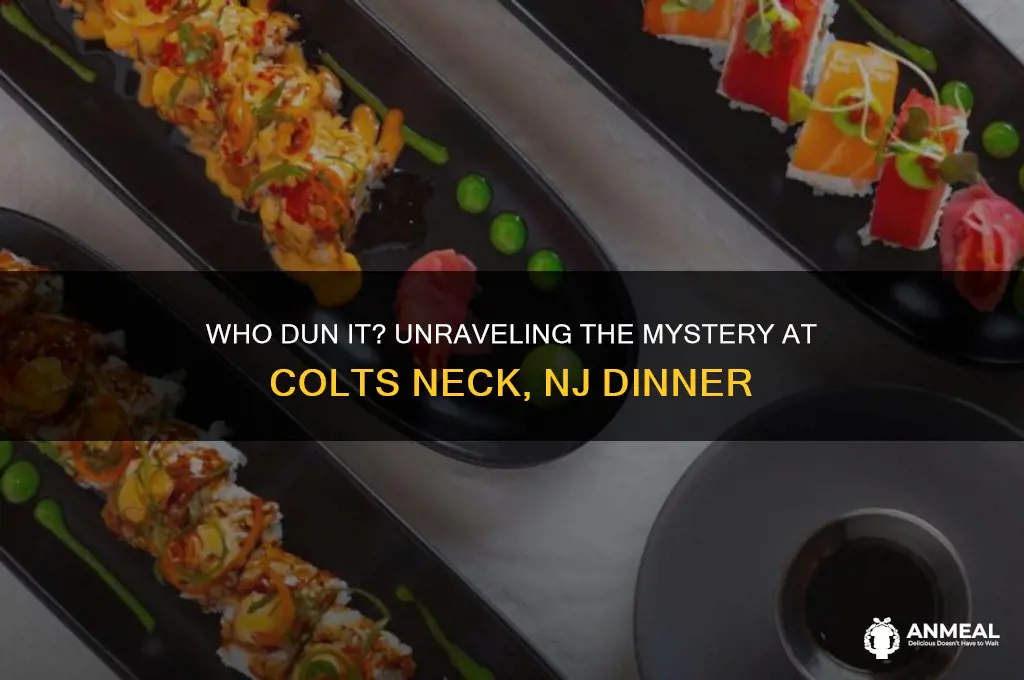 who dun it dinner colts neck nj