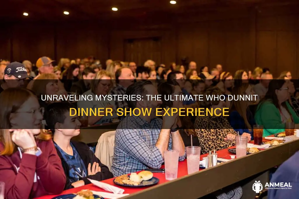 who dunnit dinner show