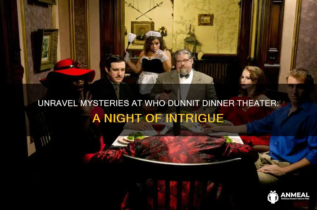 who dunnit dinner theater