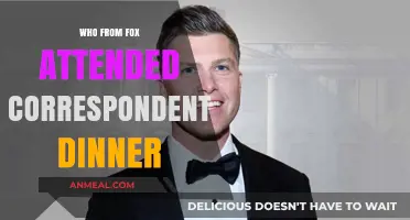Fox Attendees at the White House Correspondents' Dinner Revealed