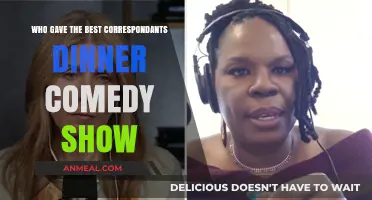 Who Delivered the Most Hilarious Correspondents' Dinner Comedy Performance?