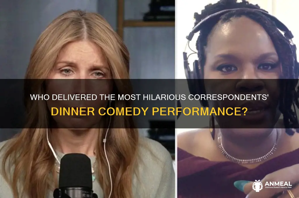 who gave the best correspondants dinner comedy show