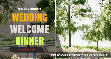 Who Makes the Cut? Wedding Welcome Dinner Guest List Guide