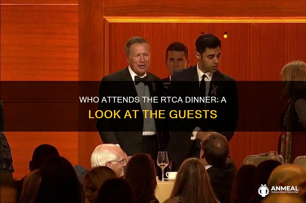 who goes to the rtca dinner