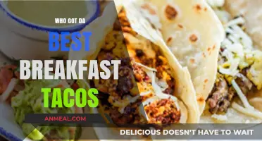 Who Serves the Best Breakfast Tacos in Town? Our Top Picks