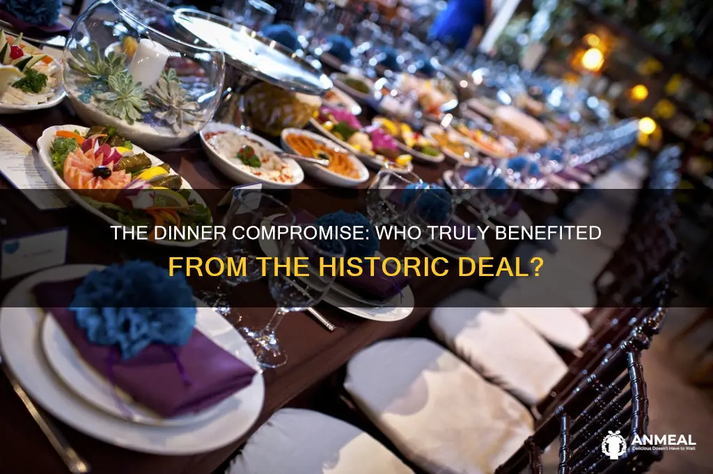 who got the better deal from the dinner compromise