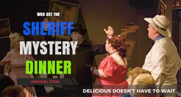 Who Got the Sheriff? Unraveling the Mystery Dinner Plot