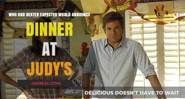 Dexter's Dinner Announcement: Who Was Expected at Judy's Table?