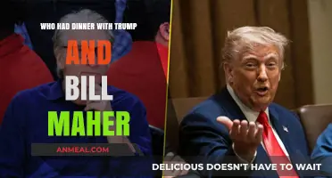 Trump and Bill Maher's Unexpected Dinner Guest Revealed
