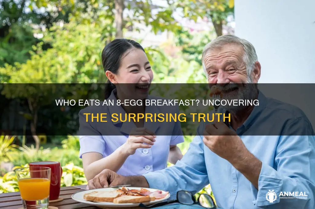 who has 8 egg breakfast