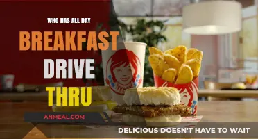 All-Day Breakfast Drive-Thru: Top Restaurants Serving Morning Meals Anytime
