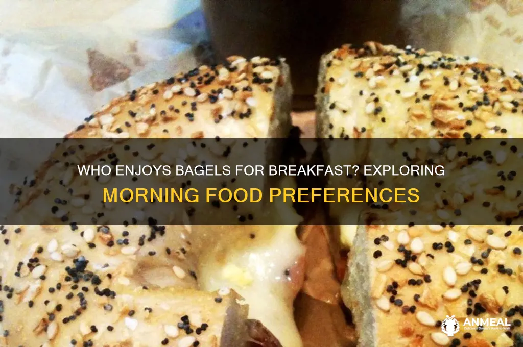 who has bagels for breakfast