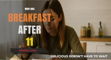 Late Risers: Who Enjoys Breakfast After 11 AM?