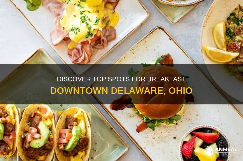 who has breakfast downtown delaware ohio