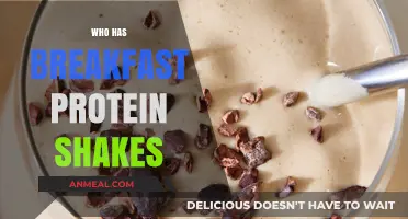 Who Drinks Breakfast Protein Shakes? A Look at Health Enthusiasts and Busy Professionals