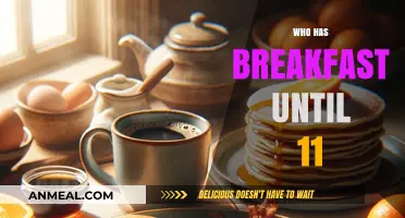 Breakfast Until 11: Who Embraces the Late Morning Meal?