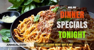 Tonight's Dinner Specials: Where to Find the Best Deals Near You