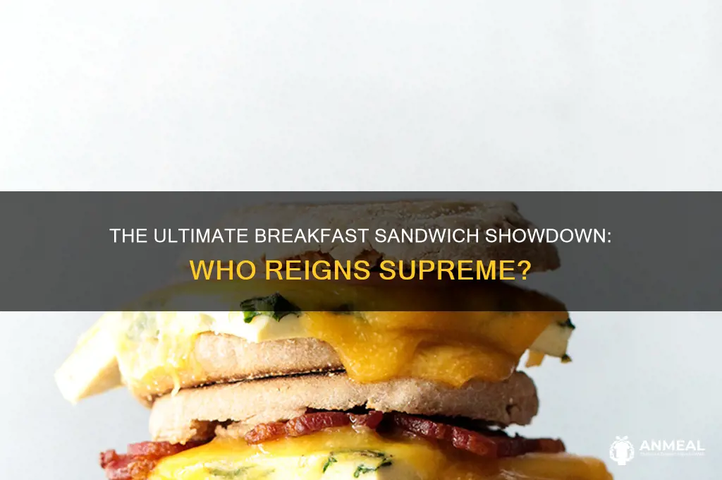 who has the best breakfast sandwiches