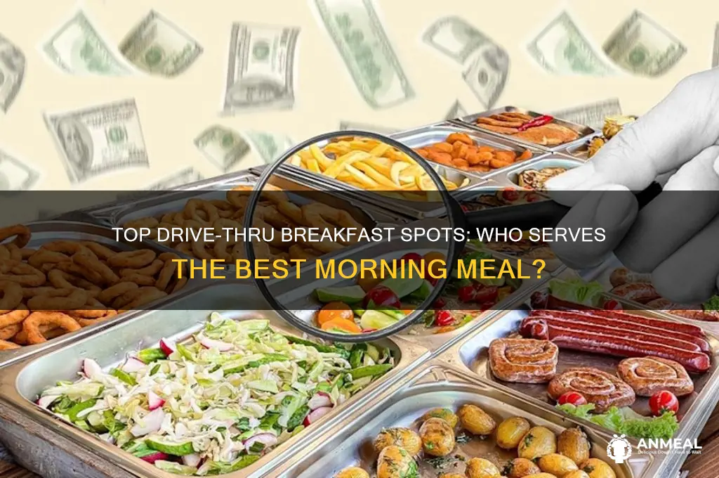 who has the best drive thru breakfast
