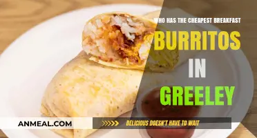 Greeley's Most Affordable Breakfast Burritos: Where to Find the Best Deals