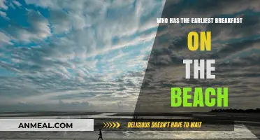 Sunrise Beach Breakfast: Who Dines Earliest by the Ocean?