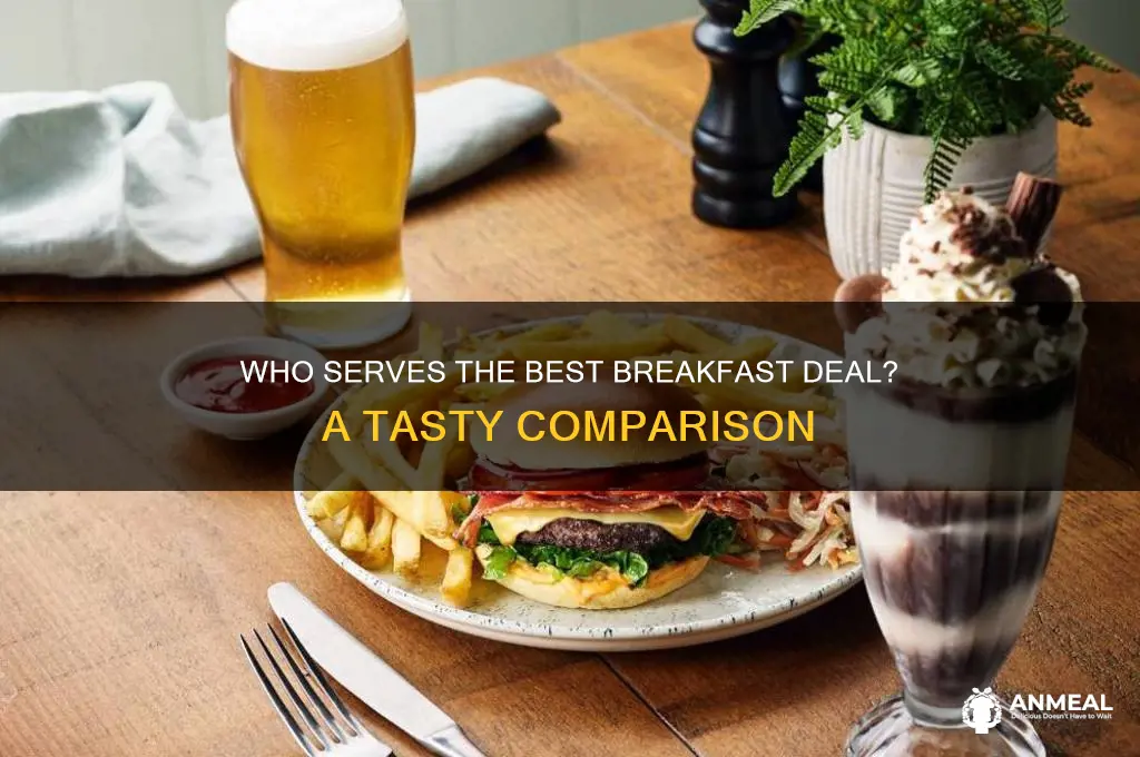 who has yhr best breakfast dral