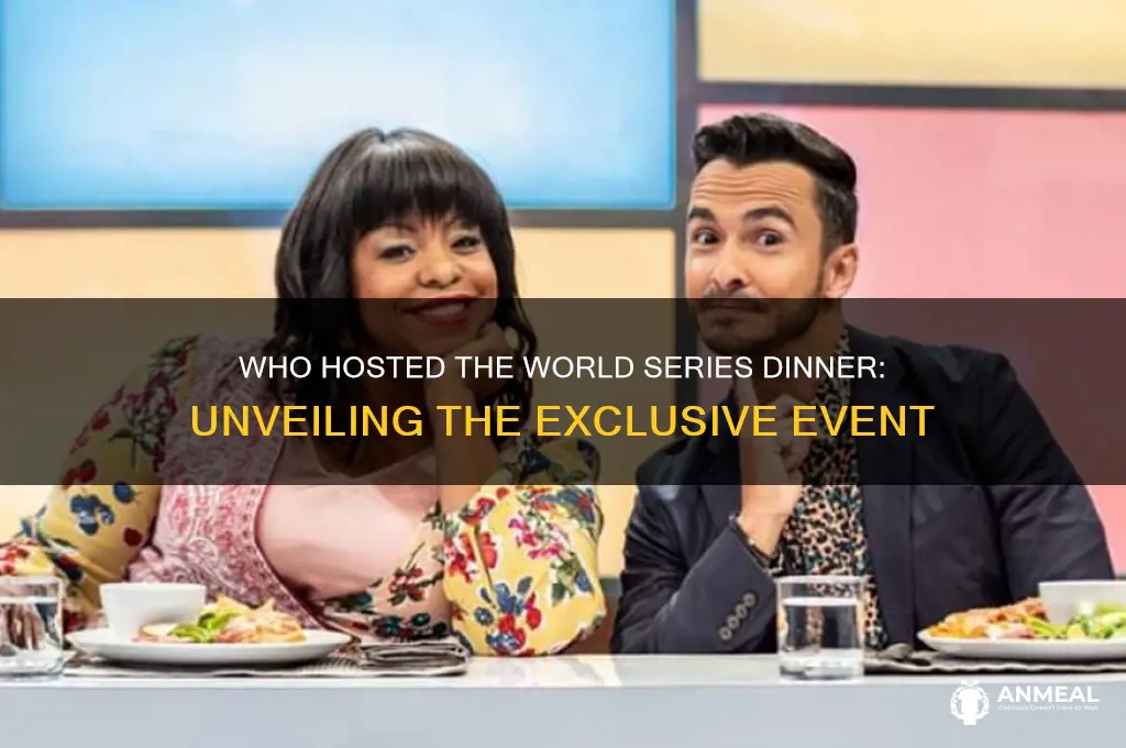 who hoasted world series dinner