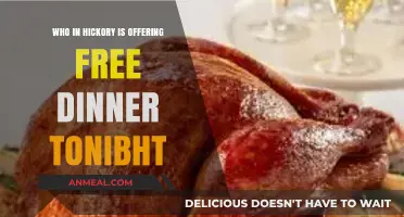 Hickory's Free Dinner Tonight: Who's Offering the Generous Meal?