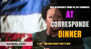 Trump's Gay Comments: Who Questioned Him at Correspondents' Dinner?